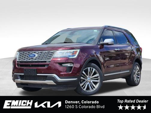Burgundy Velvet Metallic Tinted Clearcoat 2018 Ford Explorer Platinum
