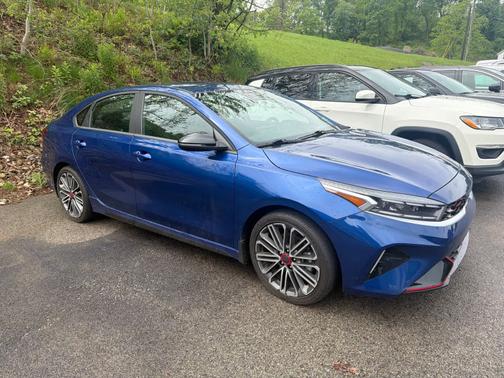 Deep Sea Blue 2024 Kia Forte GT