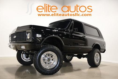Black 1972 Chevrolet Blazer Base