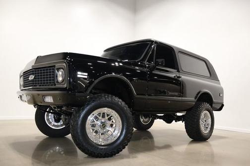 Black 1972 Chevrolet Blazer Base
