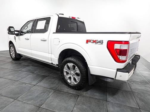 Star White Metallic Tri-Coat 2023 Ford F-150 Platinum