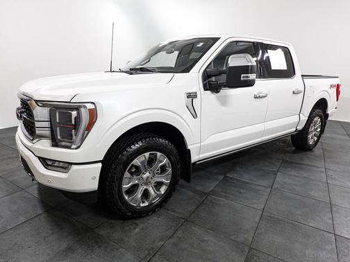 Star White Metallic Tri-Coat 2023 Ford F-150 Platinum
