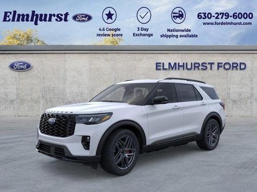 White 2026 Ford Explorer ST-Line
