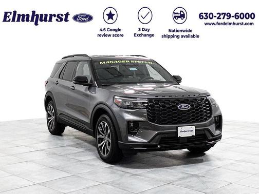 Gray 2026 Ford Explorer ST-Line