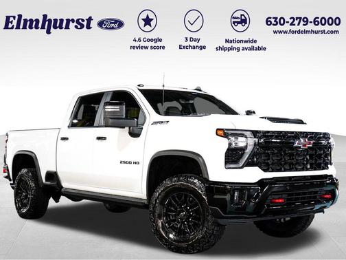 Summit White 2025 Chevrolet Silverado 2500 4WD Crew Cab Standard Bed ZR2