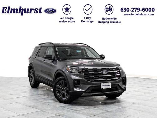 Gray Metallic 2026 Ford Explorer Active