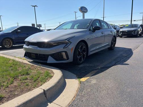Wolf Gray 2025 Kia K5 GT-Line
