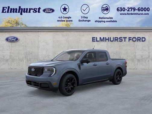 Azure Gray Metallic Tri-Coat 2026 Ford Maverick Lariat