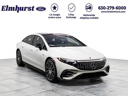 Polar White 2023 Mercedes-Benz AMG EQS 4MATIC+