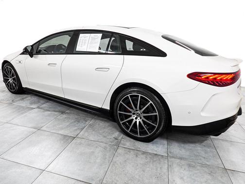 Polar White 2023 Mercedes-Benz AMG EQS 4MATIC+