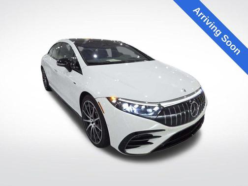 Polar White 2023 Mercedes-Benz AMG EQS 4MATIC+