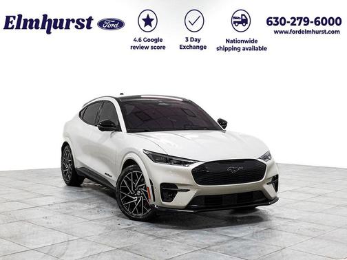 Star White Metallic Tri-Coat 2023 Ford Mustang Mach-E GT