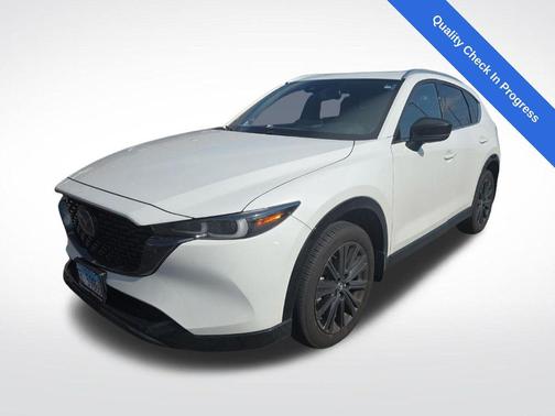 White Metallic 2023 Mazda CX-5 2.5 Turbo