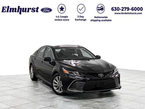 Midnight Black Metallic 2022 Toyota Camry LE