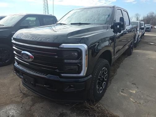 Agate Black Metallic 2025 Ford F-250 Platinum