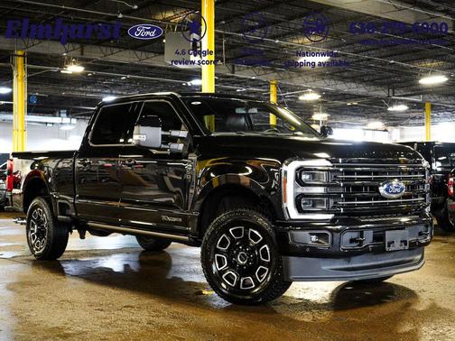 Agate Black Metallic 2025 Ford F-250 Platinum