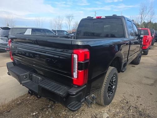 Agate Black Metallic 2025 Ford F-250 Platinum