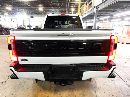 Star White Metallic Tri-Coat 2025 Ford F-350 Platinum