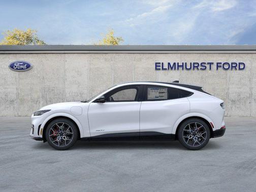 Star White Metallic Tri-Coat 2025 Ford Mustang Mach-E GT