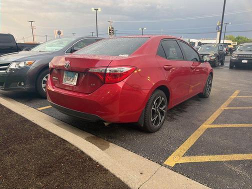 Barcelona Red Metallic 2015 Toyota Corolla LE