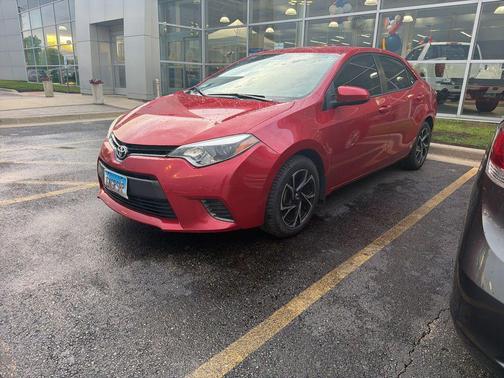 Barcelona Red Metallic 2015 Toyota Corolla LE