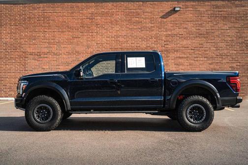 Antimatter Blue Metallic 2025 Ford F-150 Raptor