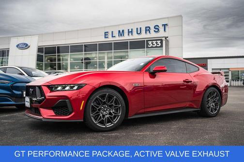 Red Metallic 2024 Ford Mustang GT
