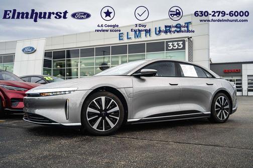 Quantum Grey Metallic 2025 Lucid Air Touring