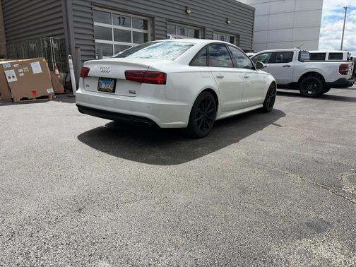White 2016 Audi A6 3.0T Premium Plus