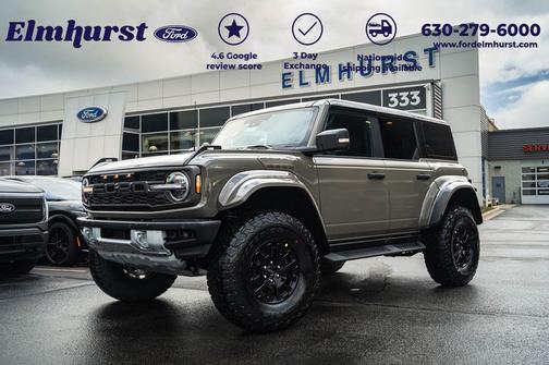 Gray 2026 Ford Bronco Raptor