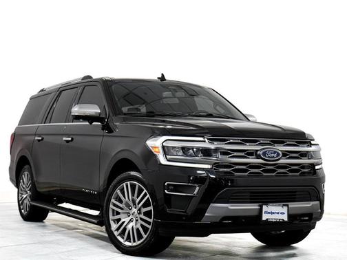 Agate Black Metallic 2024 Ford Expedition Max Platinum