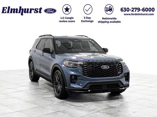 Vapor Blue Metallic 2025 Ford Explorer ST