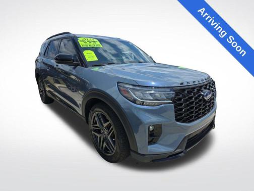 Vapor Blue Metallic 2025 Ford Explorer ST