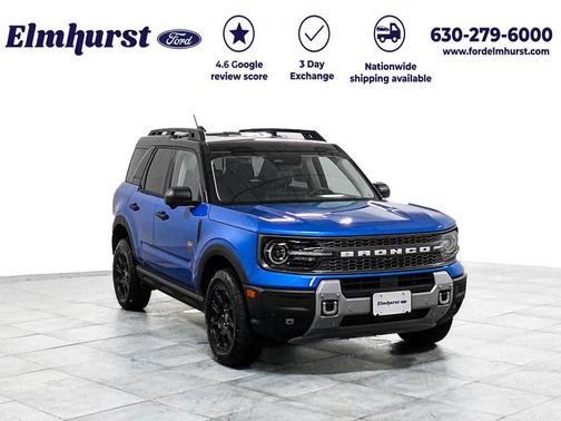 Blue Metallic 2025 Ford Bronco Sport Badlands