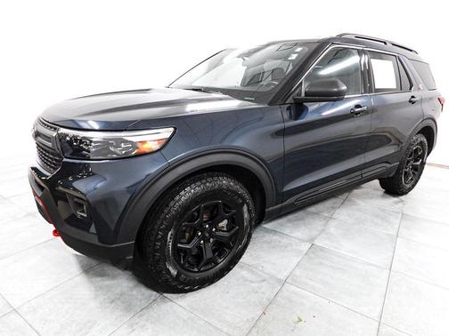 Stone Blue Metallic 2023 Ford Explorer Timberline