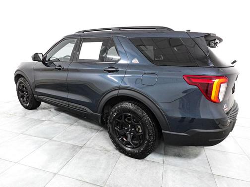 Stone Blue Metallic 2023 Ford Explorer Timberline