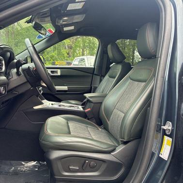 Stone Blue Metallic 2023 Ford Explorer Timberline