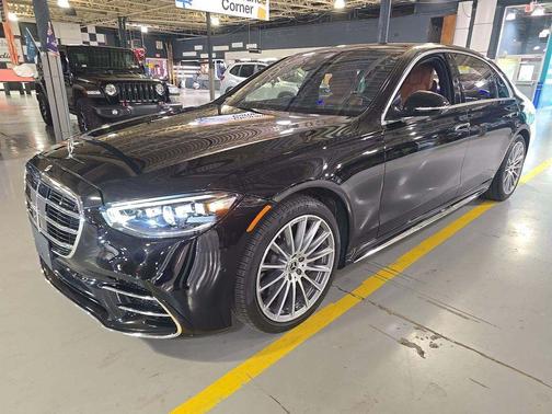 Obsidian Black 2023 Mercedes-Benz S-Class 4MATIC