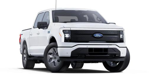 Oxford White 2025 Ford F-150 Lightning Flash