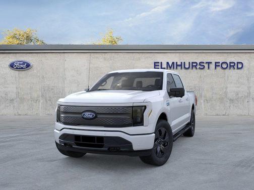 Oxford White 2025 Ford F-150 Lightning Flash