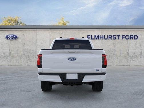 Oxford White 2025 Ford F-150 Lightning Flash