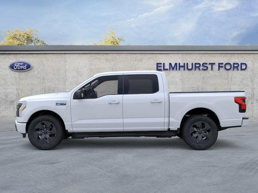 Oxford White 2025 Ford F-150 Lightning Flash