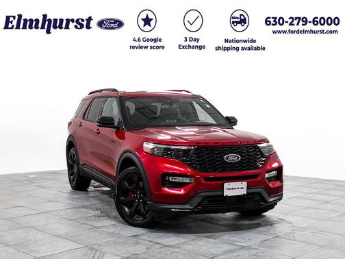 Rapid Red Metallic Tinted Clearcoat 2024 Ford Explorer ST