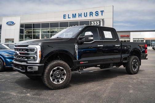 Agate Black Metallic 2023 Ford F-350 Platinum