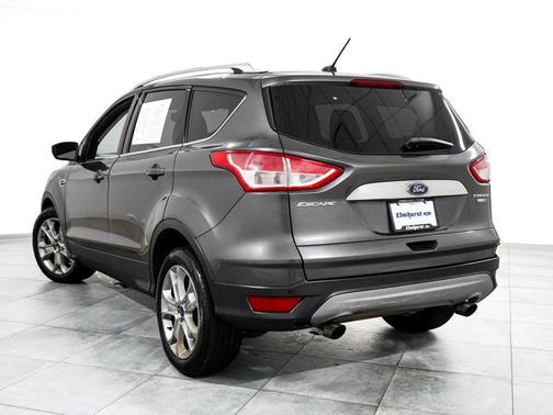 White Platinum Metallic Tri-Coat 2015 Ford Escape Titanium