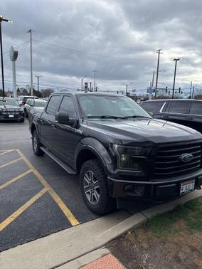 Shadow Black 2017 Ford F-150 XLT