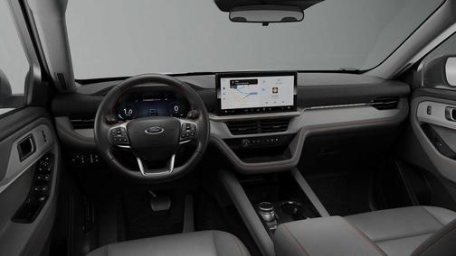 Star White Metallic Tri-Coat 2026 Ford Explorer Active
