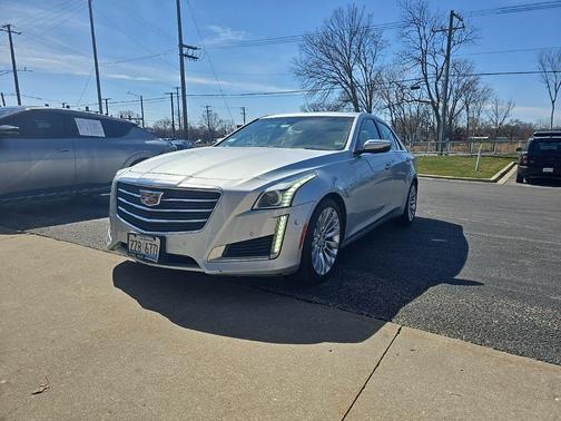 Radiant Silver Metallic 2016 Cadillac CTS 3.6L Premium