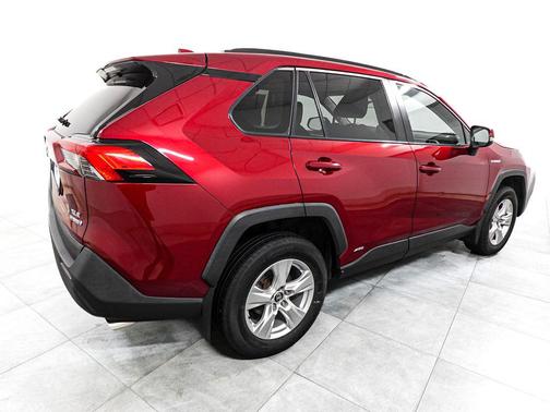 Ruby Flare Pearl 2021 Toyota RAV4 Hybrid XLE