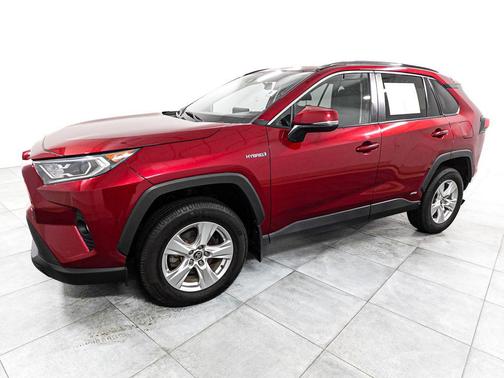 Ruby Flare Pearl 2021 Toyota RAV4 Hybrid XLE